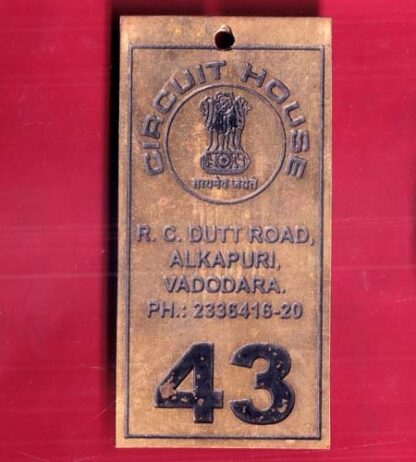 CIRCUIT HOUSER.C.DUTT ROAD ALKAPURI, VADODRA PH: 2336416 -20 (21) – FB7626