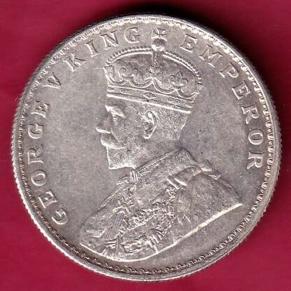 British India 1917 bombay mint George v Emperor One Rupee – FB6987 - Image 2