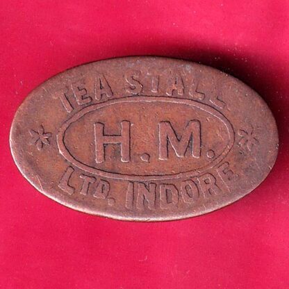Canteen Token: Tea Stall, H.M Ltd.Indore –FB7877