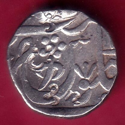 MARATHA CONF. Shah Alam II Vaphgaon mint One Rupee Silver coin– FB8025