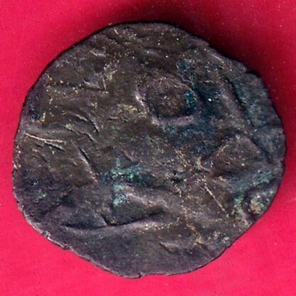 Banavasi Animal standing copper coin – FB8066 - Image 2