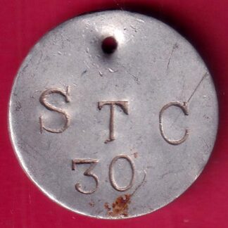 ROUND TOKEN "S.T.C. 30   – FB8087
