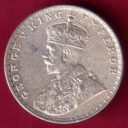 British India 1917 bombay mint George v Emperor One Rupee – FB8218 - Image 2
