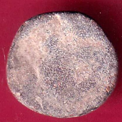 ANCIENT INDIA SATAVAHANA IKSHVAKU DYNASTY LEAD UNIT ELEPHANT STANDING COIN– F1680 - Image 2