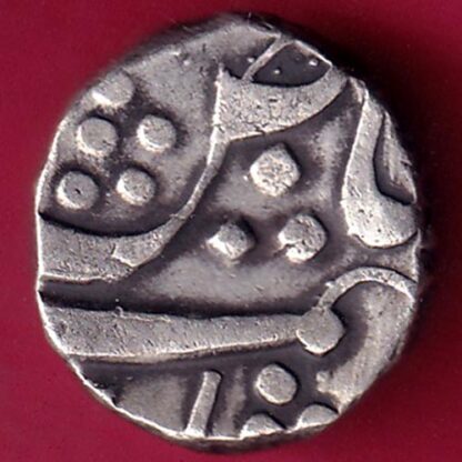 Baroda khanderao gayakwad AH1282 half rupee– F1714 - Image 2