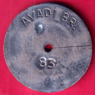 BANK TOKEN – VIJAYA BANK BR, AVADI – F1725