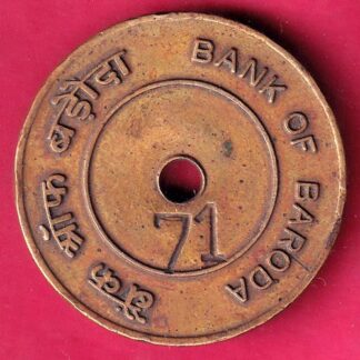 BANK TOKEN : BANK OF BARODA AMBAJIROAD   – F1866