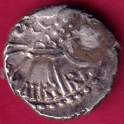 ANCIENT INDIA KSHATRAP DYNASTY KING PORTRAIT SILVER COIN- F1895 - Image 2