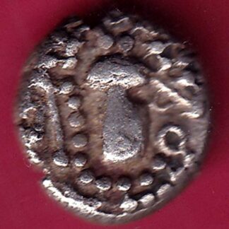 ANCIENT INDIA GADHAYA DYNASTY KING PORTRAIT COIN- F1905