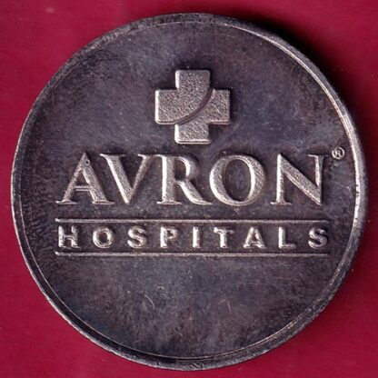 silver token: Weight – 10.08 gm : hospitals avron rare token- F1933 - Image 2