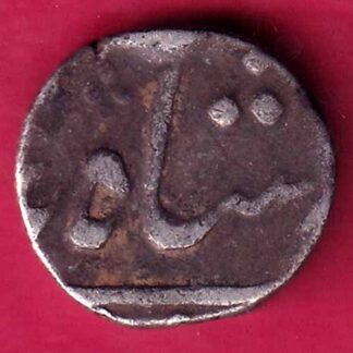 BROACH STATE HALF RUPEE RARE SILVR COIN - F1949