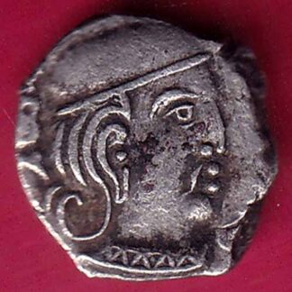 ANCIENT INDIA KSHATRAP DYNASTY KING PORTRAIT SILVER– F2007