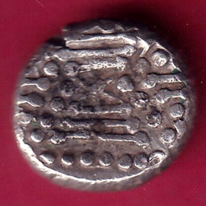 ANCIENT INDIA GADHAYA DYNASTY KING PORTRAIT COIN–F2061 - Image 2