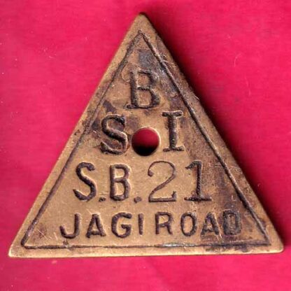 bank token: state bank of india jagi road 21 – FB8368
