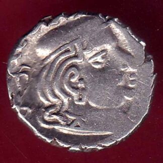 ANCIENT INDIA KSHATRAP DYNASTY KING PORTRAIT SILVER COIN– FB8498