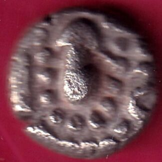 ANCIENT INDIA GADHAYA DYNASTY KING PORTRAIT COIN - FB8560