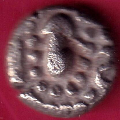 ANCIENT INDIA GADHAYA DYNASTY KING PORTRAIT COIN - FB8560