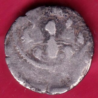 ancient india Indo-Sasanian king bust rare coin– FB8564