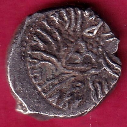ANCIENT INDIA KSHATRAP DYNASTY KING PORTRAIT SILVER – FB8584 - Image 2