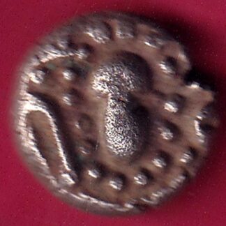 ANCIENT INDIA GADHAYA DYNASTY KING PORTRAIT COIN– FB8654