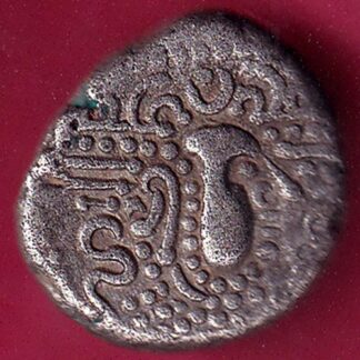ANCIENT INDIA GADHAYA DYNASTY KING PORTRAIT COIN – FB8691