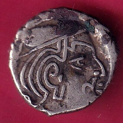ANCIENT INDIA KSHATRAP DYNASTY KING PORTRAIT SILVER– FB8703