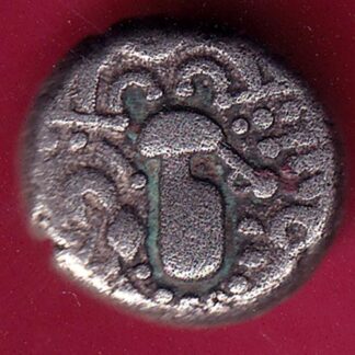 ANCIENT INDIA GADHAYA DYNASTY KING PORTRAIT COIN– FB8705