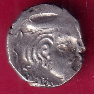 ANCIENT INDIA KSHATRAP DYNASTY KING PORTRAIT SILVER– FB8709