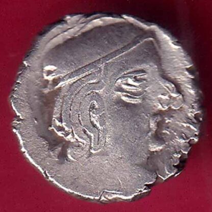 ANCIENT INDIA KSHATRAP DYNASTY KING PORTRAIT SILVER–FB8733