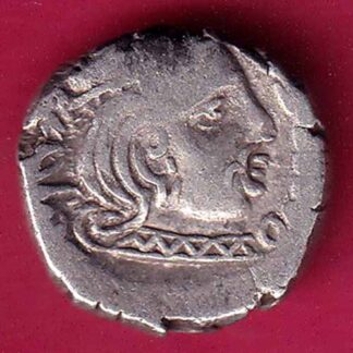 ANCIENT INDIA KSHATRAP DYNASTY KING PORTRAIT SILVER– FB8760