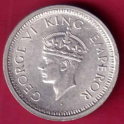 British India 1945 Bombay Mint George Vi One Rupee:- FB8825 - Image 2