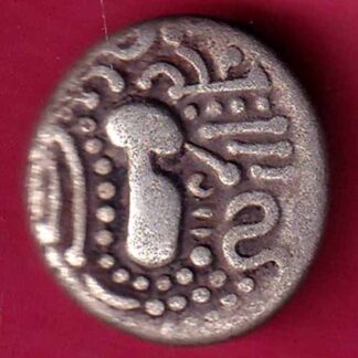 ANCIENT INDIA GADHAYA DYNASTY KING PORTRAIT COIN :- FB8826