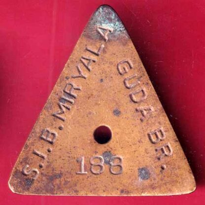 token: state bank of hyderabad miryal guda br.:- FB8850 - Image 2