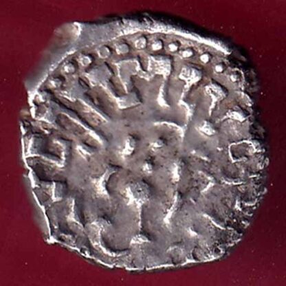 Ancient India Gupta Dynasty Kings Portrait Silver coin :- FB8865 - Image 2