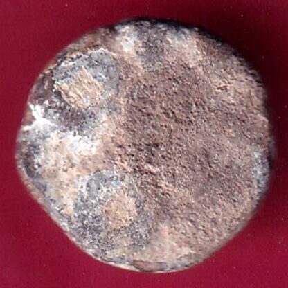 ANCIENT INDIA SATAVAHANA IKSHVAKU DYNASTY LEAD UNIT ELEPHANT STANDING COIN– F1693 - Image 2