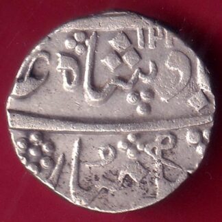 Baroda State Aanand rao Gaykwad 1 RUPEE SILVER COIN – F1765