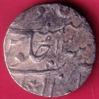 MUGHALS  GWALIOR MINT ONE RUPEE SILVER COIN– F1813