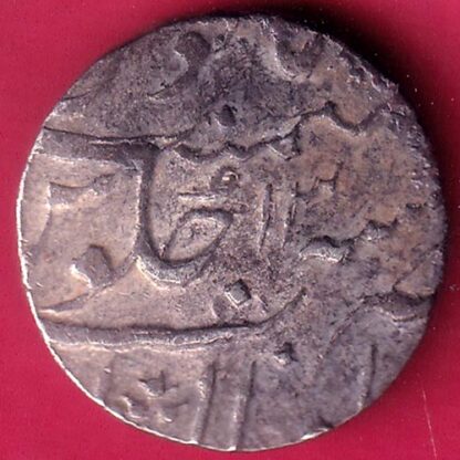MUGHALS  GWALIOR MINT ONE RUPEE SILVER COIN– F1813