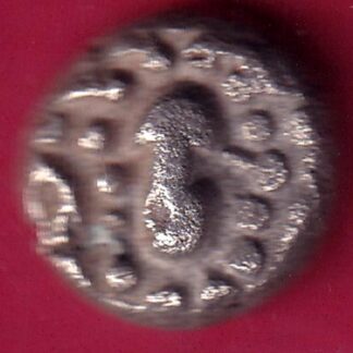 ANCIENT INDIA GADHAYA DYNASTY KING PORTRAIT COIN-   F1996