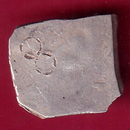 ANCIENT INDIA MAURYAN PERIOD ANIMAL STANDING MAGADH DYNASTY SILVER PUNCHMARK  – FB8331 - Image 2