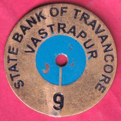 STATE BANK OF TRAVANCORE VASTRAPURB 9– FB8408