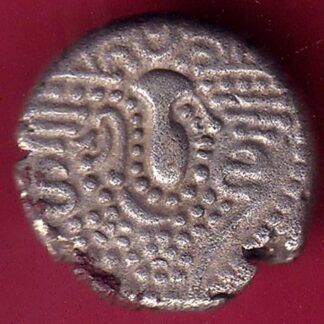 ANCIENT INDIA GADHAYA DYNASTY KING PORTRAIT COIN – FB8414