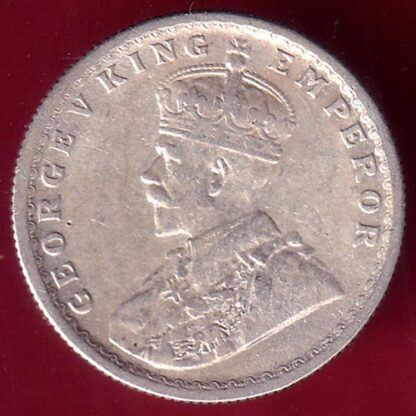 British India Coins king geoge v 1936 Half Rupee - FB8591 - Image 2