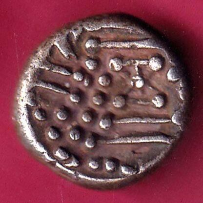 ANCIENT INDIA GADHAYA DYNASTY KING PORTRAIT COIN - F2398 - Image 2