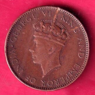 ceylon 1940 one cent george vi king - F2430