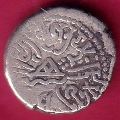 ANCIENT INDIA KSHATRAP DYNASTY KING PORTRAIT SILVER COIN - F2459 - Image 2