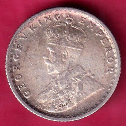 British India 1934 George v King Emperor 1/4 Rupee - F2468 - Image 2