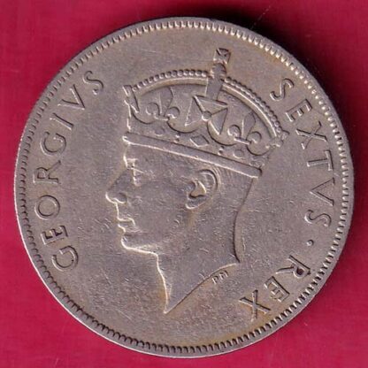 East Africa 1950 Georgivs Sextvs.Rex 1 Shilling- F2476 - Image 2
