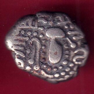 ANCIENT INDIA GADHAYA DYNASTY KING PORTRAIT COIN – F2532