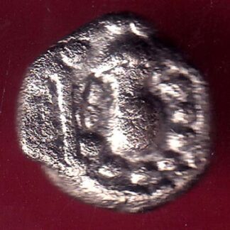 ANCIENT INDIA GADHAYA DYNASTY KING PORTRAIT COIN  –  F2538